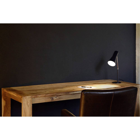 Skrivbordslampa Halogen, LED GU10 35 W EEK: A++ (A++ - E) SLV Phelia 146000 Svart