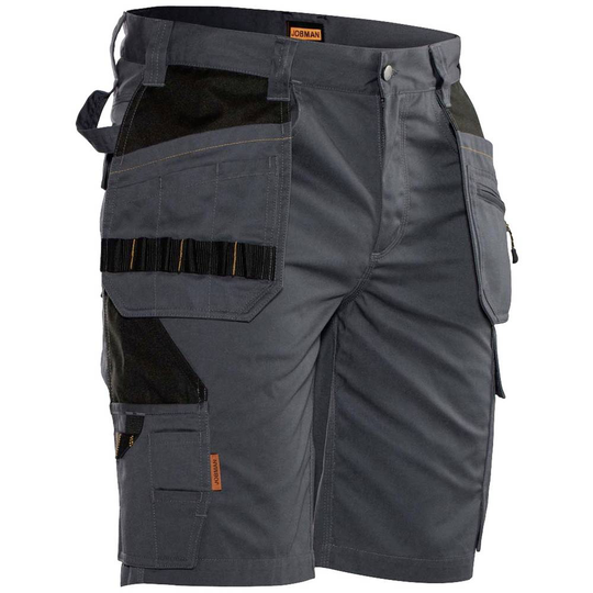 Jobman J2722-grau/schwarz-50 Shorts, 3/4 Byxor Storlek=50 Mörkgrå, Svart