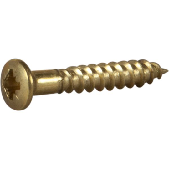 ESSVE 525167 Träskruv TKFX, mässing 3 x 20 mm, 14-pack