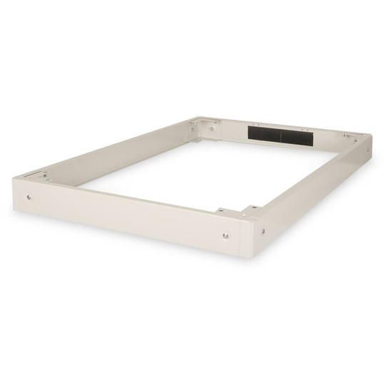 Digitus DN-19 PLINTH-8/12-N1 19 tum Sockel Lämplig för skåpdjup: 1200 mm Grå-vit (RAL 7035)