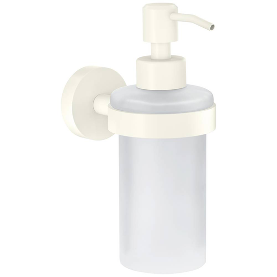 tesa MOON WHITE 40575-00000-00 Tvåldispenser 200 ml Matt vit, Glas satinerat