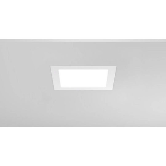 LED-panel infälld LED EEK: beroende av ljuskälla RZB Toledo Flat LED/18W-4000K 22 901487.002.1 Vit