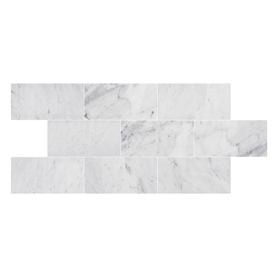 Marmor Bricmate U Brick Carrara Honed 14,8x7,3 cm