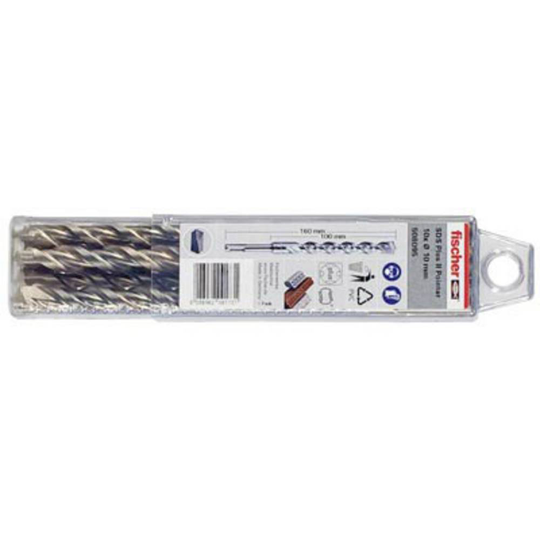 Fischer 531862 Borrhammare 8 mm Total längd 160 mm 1 st