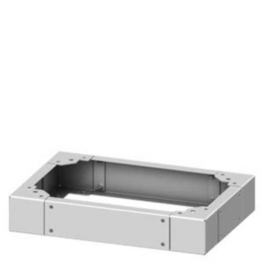Sockel (L x B x H) 400 x 1050 x 100 mm Stål Ljusgrå Siemens Siemens Dig.Industr. 1 st