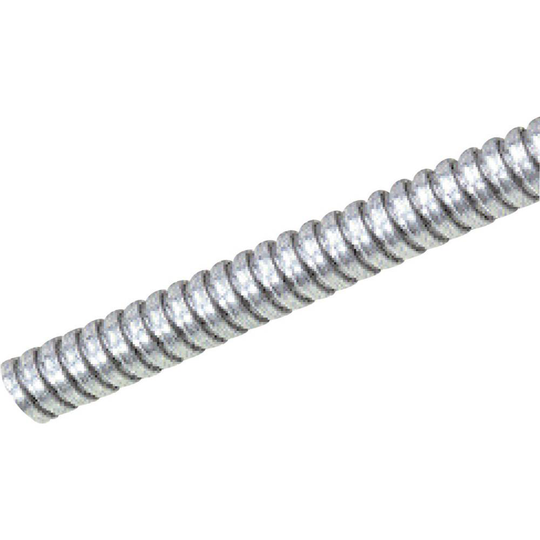 LAPP 61802080-1 SILVYN® AS 7/8x10 Metallskyddsslang Silver 8 mm Metervara