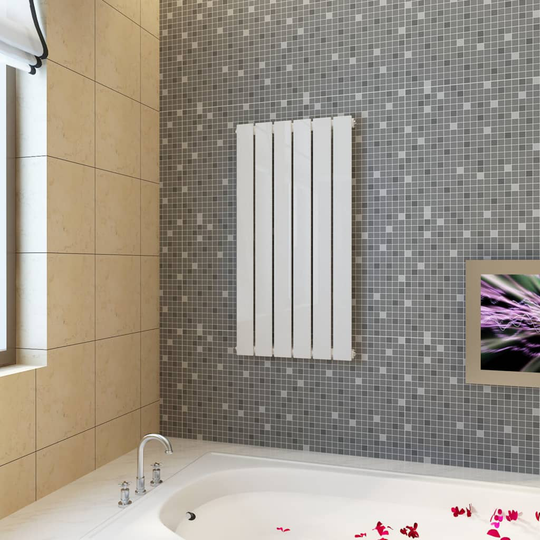vidaXL Värmepanel vit 465 mm x 900 mm