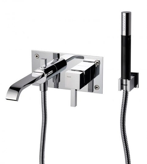 Tapwell Dusch- och Badkarsblandare BOX026 Rettangolo Krom