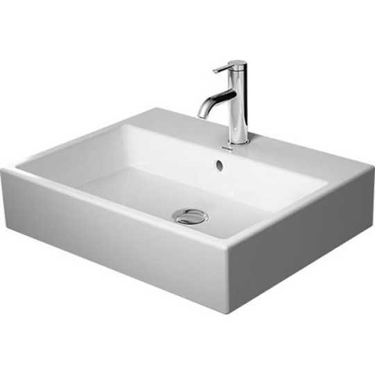 Duravit Vero Air Tvättställ med breddavlopp och ett blandarhål 600 x 470 mm