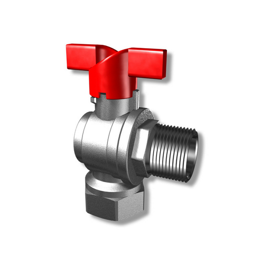 Kulventil LK Systems Vinkel R25 Inv/Utv