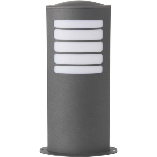 Utomhusmarkbelysning Lågenergilampa E27 20 W Brilliant Todd 47684/63 Antracit