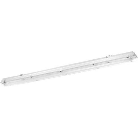Pracht Pracht Våtrumsbelysnings-vägglampa Lysrörslampa T8 / G13 EEK: beroende av ljuskälla 58 W N/A Grå