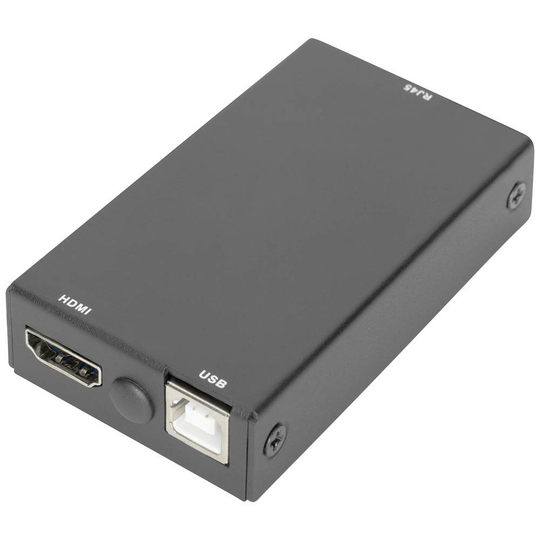 Digitus DS-51203 1 Port KVM-Konsol HDMI 1920 x 1080 Pixel