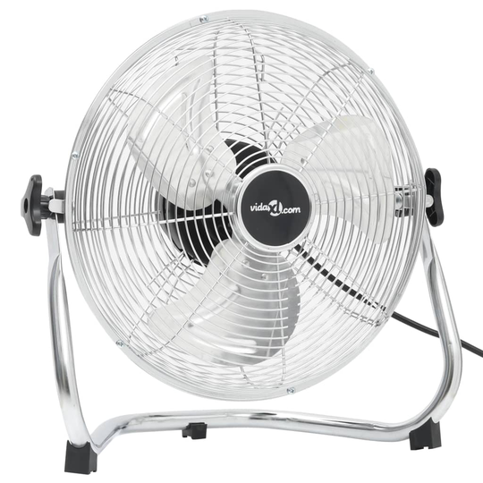 vidaXL Golvfläkt 3 hastigheter 45 cm 60 W