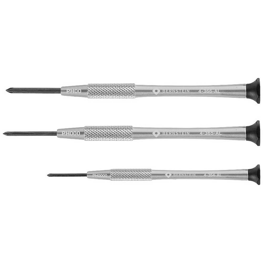 Bernstein Tools 4-360-E02 Skruvdragar-set för urmakare 3 delar