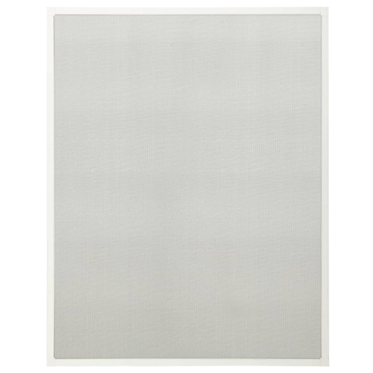 vidaXL Insektsnät för fönster vit 90x120 cm