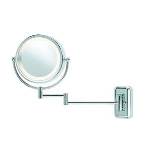 Fjället Vägglampa med spegel - Krom