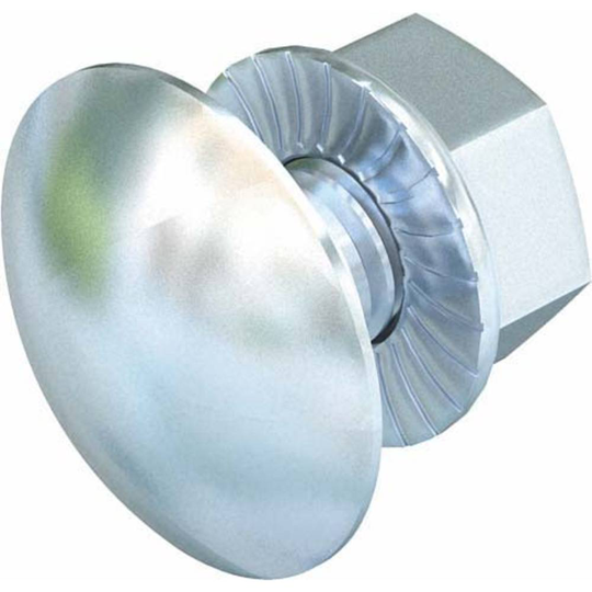 OBO Bettermann FRSB 6X12 G 6406130 Flat rund skruv 6 mm 12 mm Stål 100 st