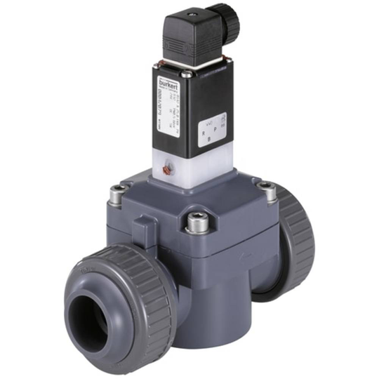 Bürkert Servostyrd ventil 42079 0142 24 V/DC Kapslingsmaterial PVC Tätningsmaterial FKM 1 st