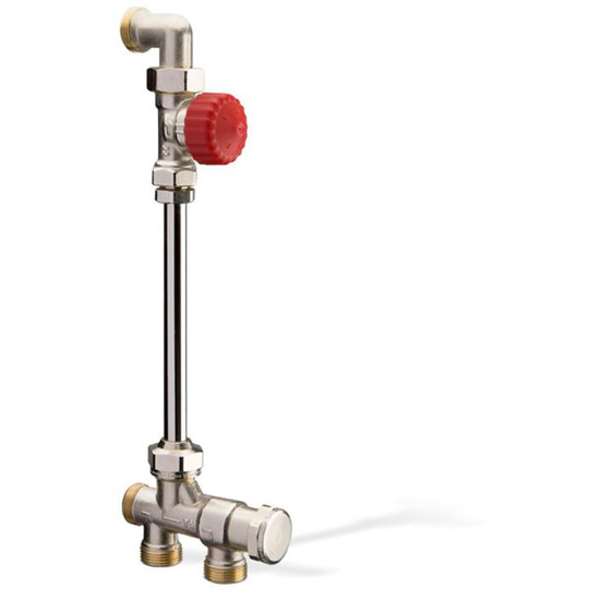TA Calypso Tworett TRV-3 Radiatorkoppel 2-rörs c/c 248-250mm