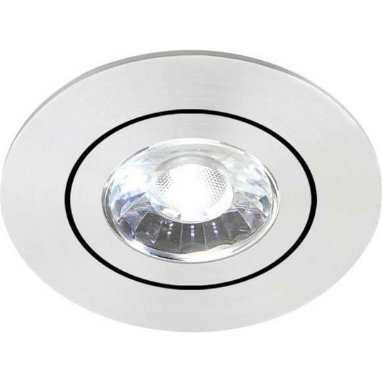 Brumberg 12321253 12321253 LED-inbyggnadsbelysning EEK: beroende av ljuskälla LED 6 W Aluminium