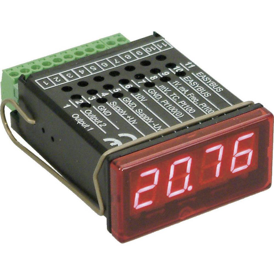 Greisinger GIA 20 EB Greisinger universalpaneldisplay/-reglage 48 x 24 mm GIA 20 EB-028 Mätingång normsignal: 4 - 20 mA, 0 - 20 mA, 0 - 1 V, 0 - 2 V, 0 - 10 V,