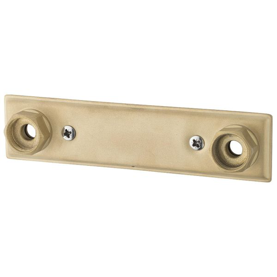 Mora 630281.66 Blandarfäste M26x1,5 160 c/c, rå mässing 16 mm