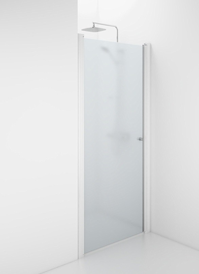 Ifö Duschdörr Space Nisch SPVF 1100 Frostat Glas Med Knopp