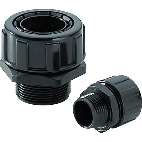 LAPP 55502470 SILVYN® MPC PG9 BK Slangskruvlåsning Svart PG9 Rak 10 st