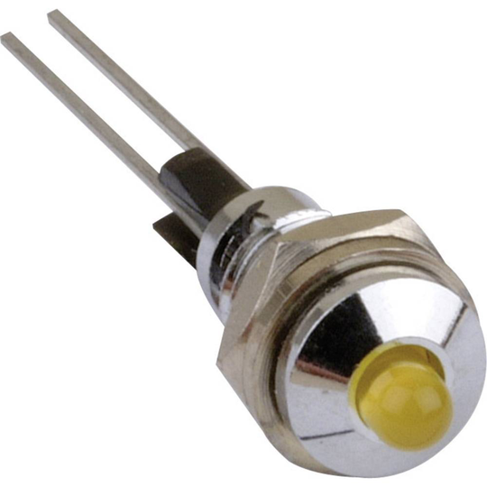 Mentor 2663.1001 2663.1001 LED-sockel Metall Passar till LED 3 mm Skruvfäste