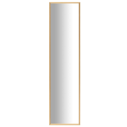 vidaXL Spegel guld 120x30 cm
