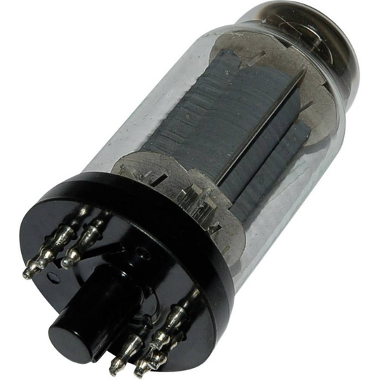 EL 12 N Elektronrör Ändpentod 250 V 72 mA Antal poler: 8 Lampsockel: Y8A Innehåll 1 st