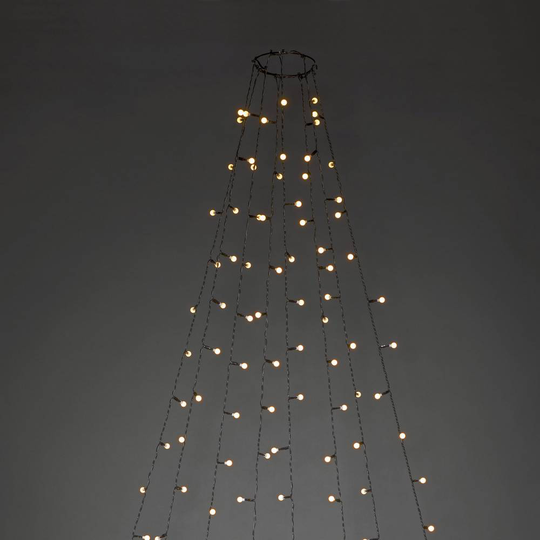 Konstsmide 6329-800 LED-trädmantel Ute/inomhus 230 V LED N/A Belyst längd: 5.6 m