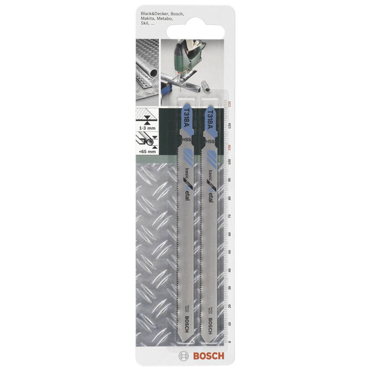 Sticksågsblad HSS, T 318 A Bosch Accessories 2609256732 N/A 2 st