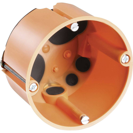 F-Tronic 7360028 Hålvägg-enhetsdosa Vindtät (Ø x D) 68 mm x 47 mm Set 25 st