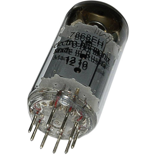 7868 Elektronrör Strålpentod 300 V 116 mA Antal poler: 9 Lampsockel: Magnoval Innehåll 1 st