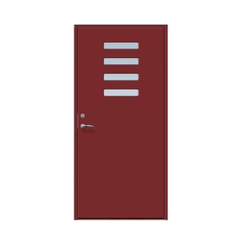 Enkeldörr till villa Röshult 10 x 20, Högerhängd, Röd