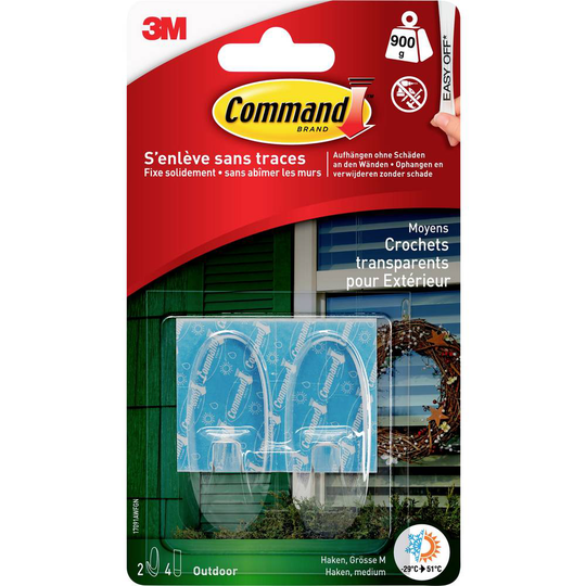 Krok Transparent 3M Innehåll: 2 st