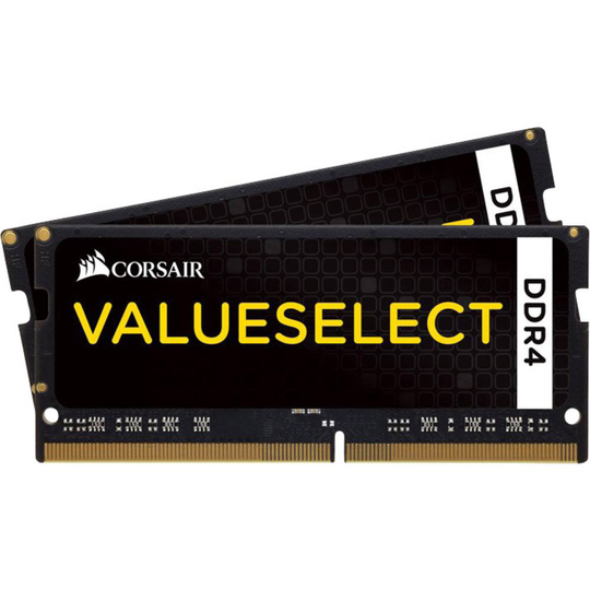 Corsair CMSO16GX4M2A2133C15 Internminne Laptop Kit ValueSelect 16 GB 2 x 8 GB DDR4 2133 MHz CL15-15-15-36