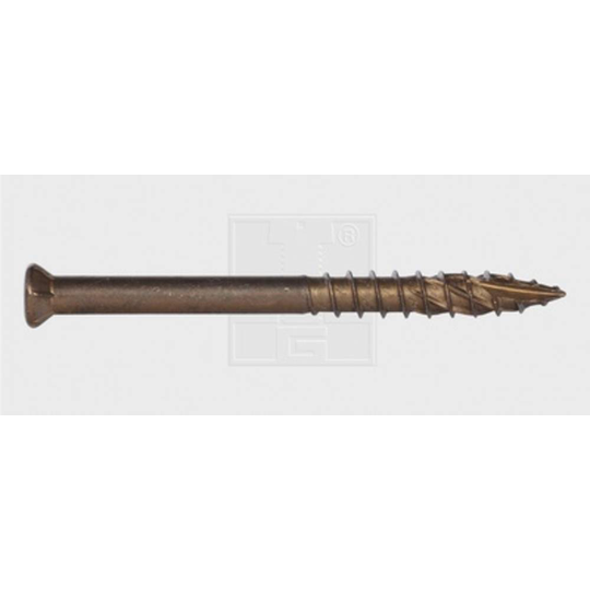 SWG Skruv terrass 5.5 mm 50 mm T-profil Rostfritt stål A2 termiskt garvat 500 st