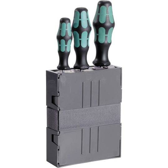 Verktygshållare 1 st raaco 1/4 Tool Fix - 6 136020 (L x B x H) 118 x 40 x 150 mm