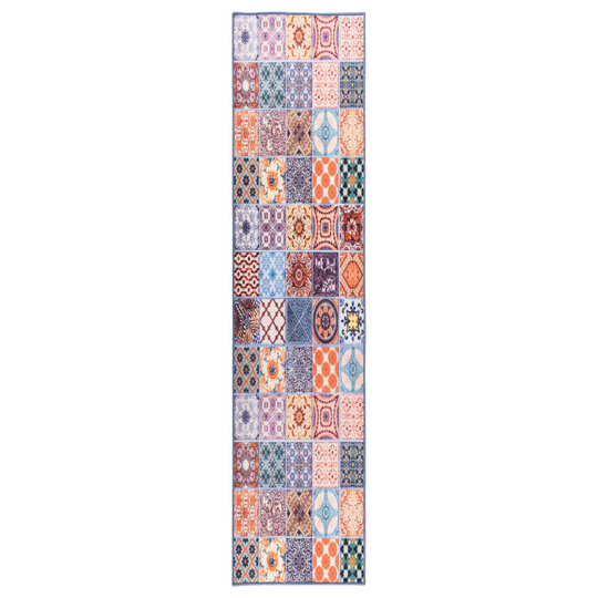 vidaXL Gångmatta mosaik 80x350 cm