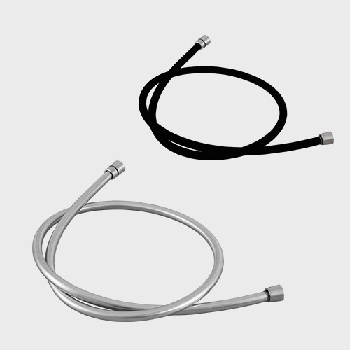 Primy Duschslang Steel Pleasure Svart Matt