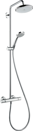 Hansgrohe Takdusch Croma 220 Showerpipe 150 cc - Krom