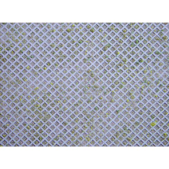 H0 Dekorativ panel Gräsmatta gallerstenar Faller 170625