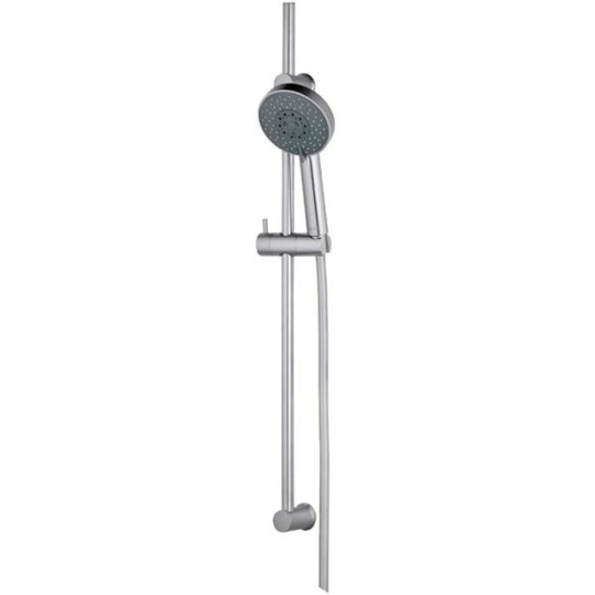Adora Dominus Duschset Ø 115 mm, 5-strålig, krom, 1,75 m slang