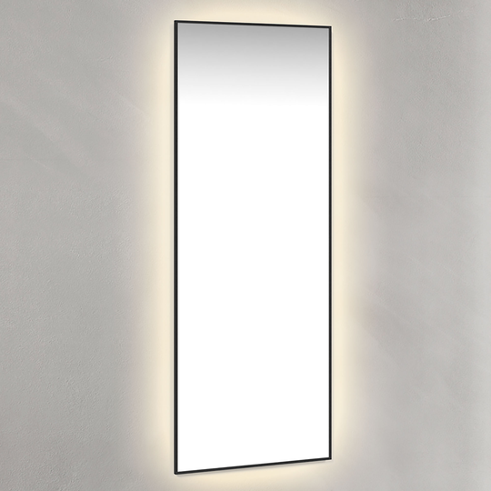Spegel Macro Design Crown Avlång Ambilight Med Ram