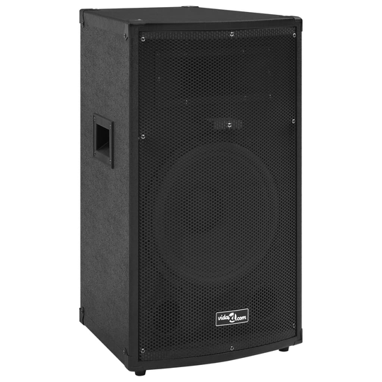 vidaXL Passiv PA-högtalare 1000 W svart 32x32x64cm