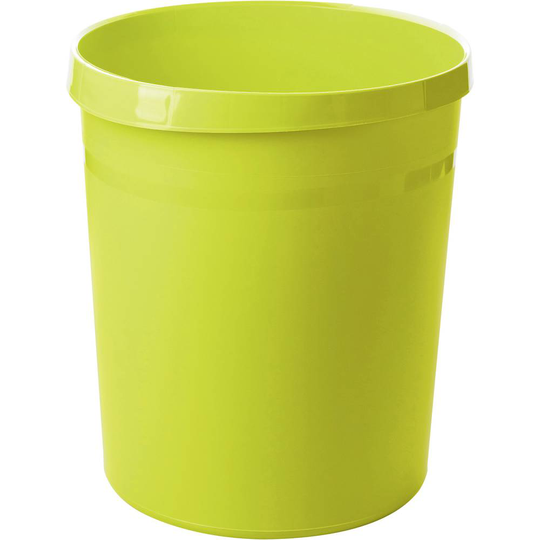 HAN Papperskorg GRIP 18190-50 18 l (Ø x H) 312 mm x 345 mm Polypropylen Citron 1 st