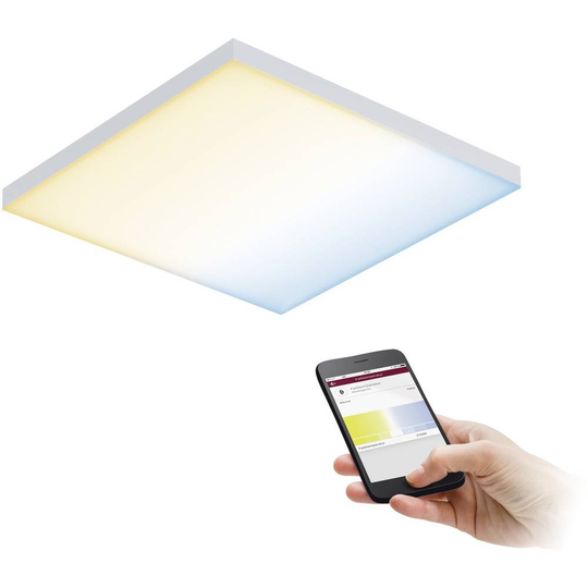 LED-panel 10.5 W N/A Paulmann Velora 79825 Matt vit